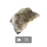 Pedra Ametista natural bruta com cristais em tons roxos e cinza