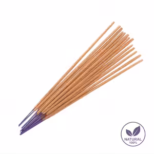 Benefícios do incenso massala natural: purificação de ambientes, limpeza energética, afastar energias negativas, relaxamento, meditação e aromatização com resinas, ervas e óleos essenciais.