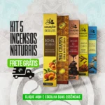 Kit 5 Incensos Massala